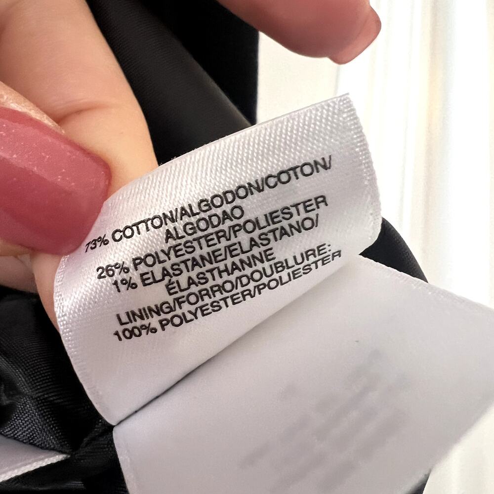 Kasper Gray Basic Jacket size 10 petit Cotton NWT - image 6